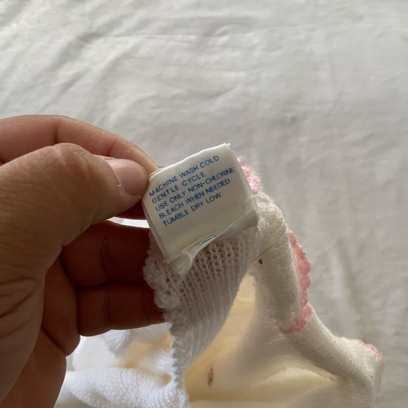 𝅺VINTAGE Mini Alone Baby Dress, Bloomers and Socks - Picture 8 of 8